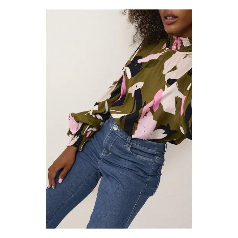 Kaffe KAvicky Jeans - Medium blå Jeans 10503761 fra Kaffe