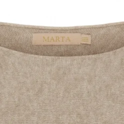 MARTA Knit MdcSia - Beige strik 5003 Medium Beige fra Marta du Château