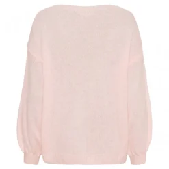 MARTA MdcAmarante Knit - Rosa strik med pink hjerter 64023 Rosa fra Marta du Château