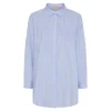 MARTA MdcCanelle Shirt - Lyseblå stribet skjorte 249320 Celeste66 fra Marta du Château