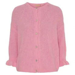 Marta MdcJuliana Knit - Lyserød kortærmet Cardigan 2413 Baby Pink fra Marta du Château