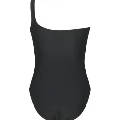 Missya Capri swimsuit - Sort one shoulder badedragt 14657 Black/gold fra Missya