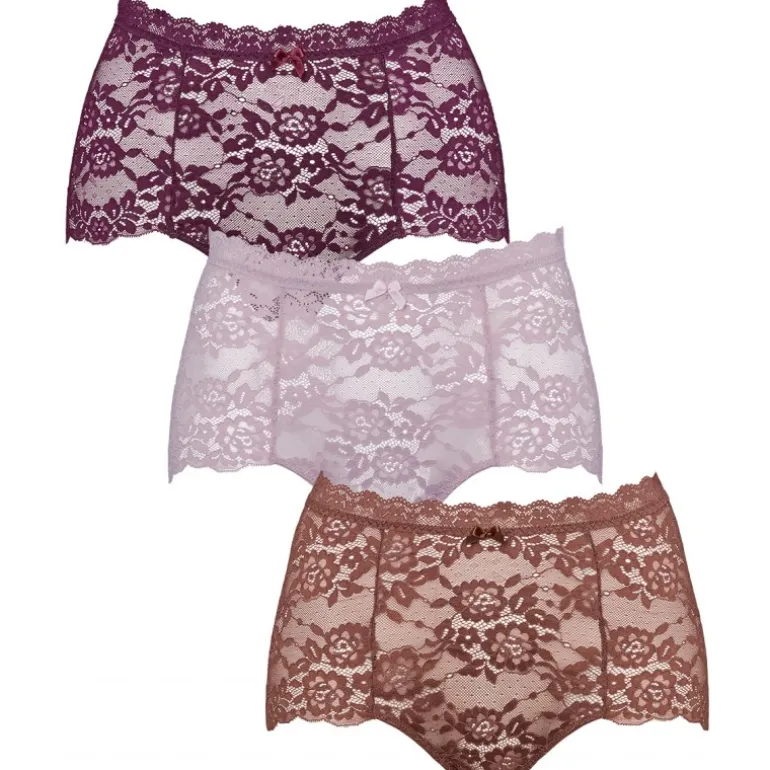 Missya Lace Maxi 3 pack - Blonde trusse 13529 Potent Purple fra Missya