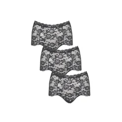 Missya Lace Maxi 3 pack - Blonde trusse 13529 Black fra Missya