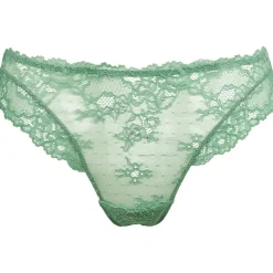 Missya Lace string 5 pack - Blonde string trusser 13537 Dusty Green fra Missya