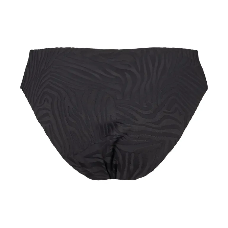 Missya Lucca Tai Jacquard - Sort bikini trusse 14416 Black fra Missya