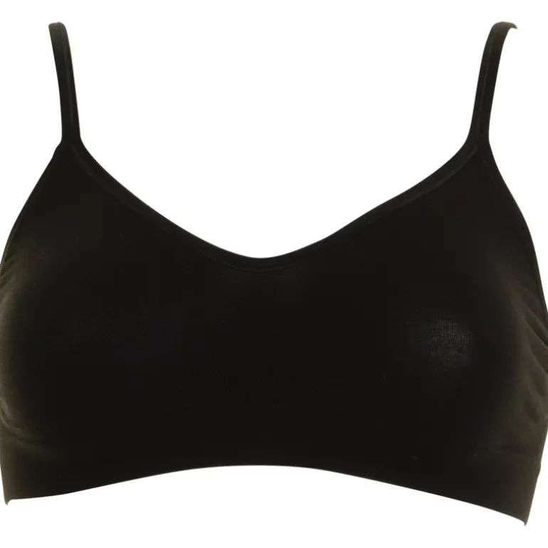 Missya Lucia Bra Top Bamboo - Top med Bambus 13501 Black fra Missya