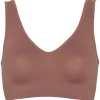 Missya Lucia Bra Top Widestrap - Top med brede stropper 13372 Marron Brown fra Missya