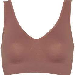 Missya Lucia Bra Top Widestrap - Top med brede stropper 13372 Marron Brown fra Missya