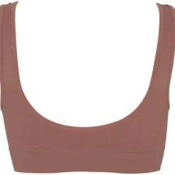 Missya Lucia Bra Top Widestrap - Top med brede stropper 13372 Marron Brown fra Missya