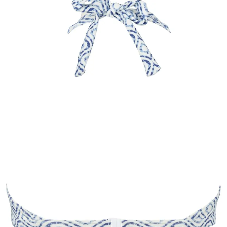 Missya Monte Carlo bikini top - blå/hvid mønster bikini top 10998 blue/white fra Missya