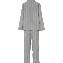 Missya Parker Pyjamas - Lysegrå stribet pyjamas 13068 Light Grey Melange fra Missya