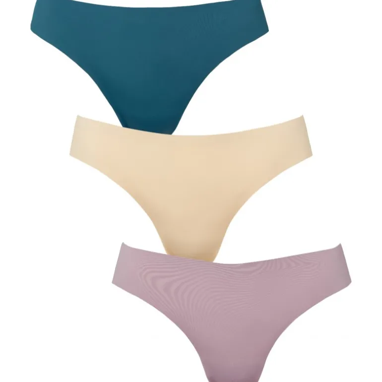 Missya Seamless String 3 pack - Multi pakke seamless string 13524 Spurced up Green fra Missya