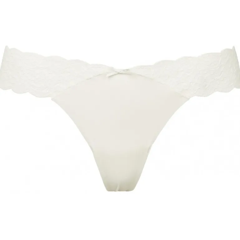 Missya Seamless string w lace on side 3-pack 14908 Multi Colour fra Missya
