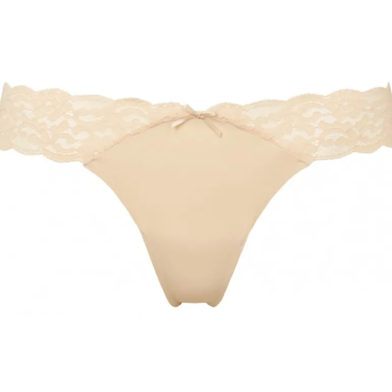Missya Seamless string w lace on side 3-pack 14908 Multi Colour fra Missya