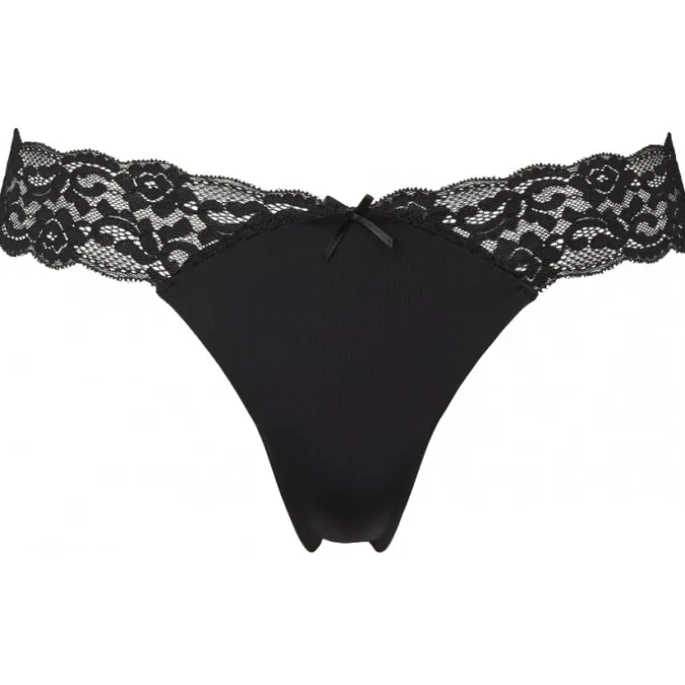Missya Seamless string w lace on side 3-pack 14908 Multi Colour fra Missya