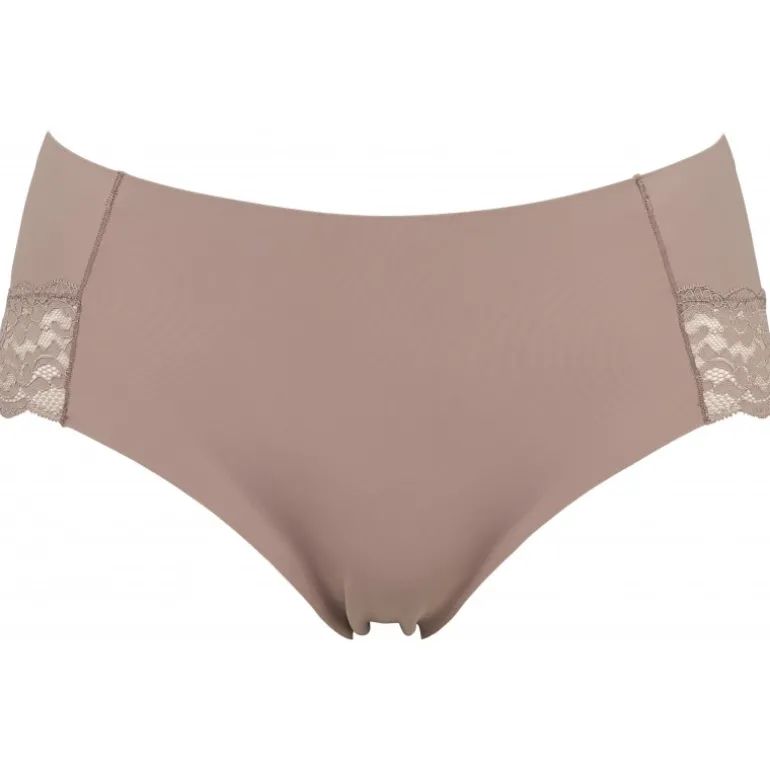 Missya Seamless tai w lace 3-pack - 3 pak seamless tai med blonde 13518 Dusty Rose fra Missya