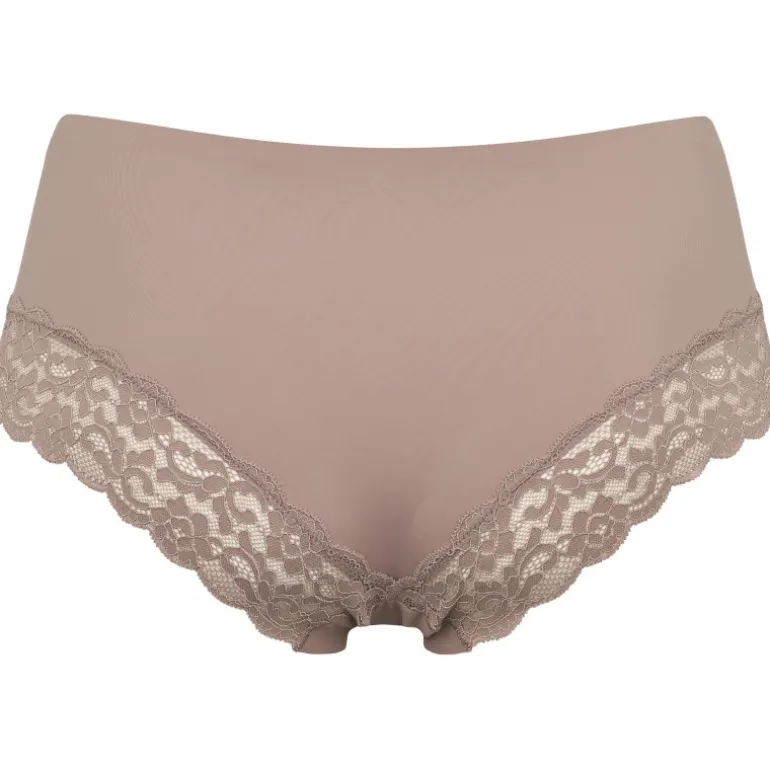 Missya Seamless tai w lace 3-pack - 3 pak seamless tai med blonde 13518 Dusty Rose fra Missya