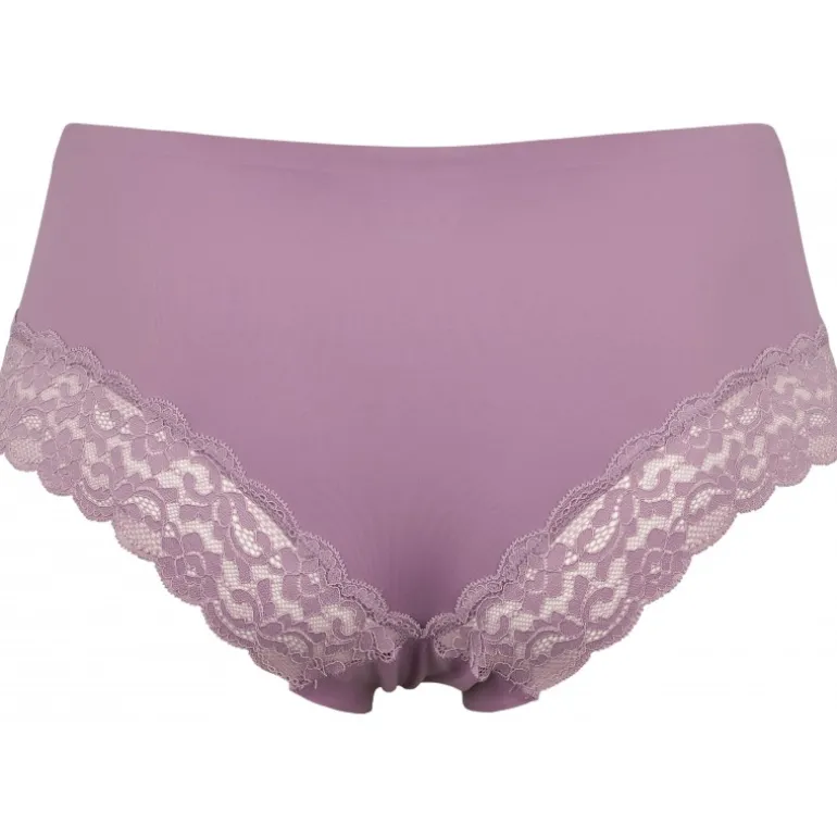Missya Seamless tai w lace 3-pack - 3 pak seamless tai med blonde 13518 Dusty Rose fra Missya