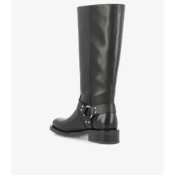 Phenumb ENCORE LONG - Lang sort bikerstøvle PBboot10003 Black fra Phenumb Copenhagen