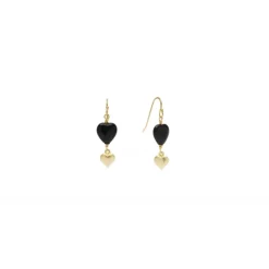 Pico DUAL LOVE EARRINGS X01011 FG,BLACK fra Pico