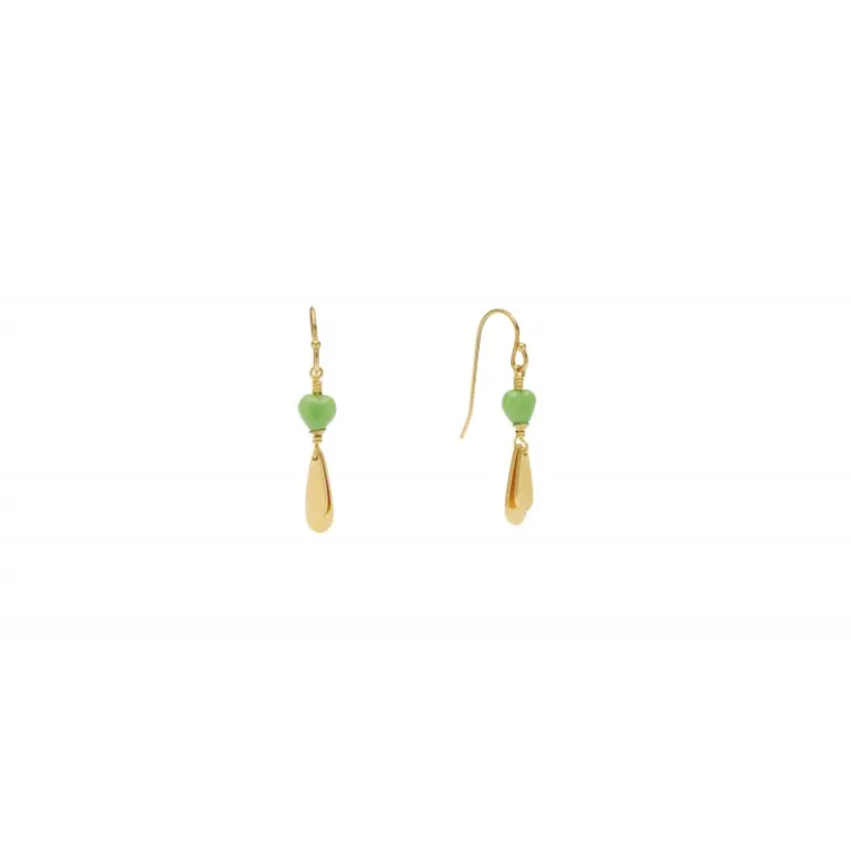 Pico HEARTLET EARRINGS X01002 FG-Jade fra Pico