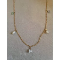 Pico Jeanne Necklace - Halskæde P02004 FG/Multi fra Pico