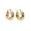 Pico Mara Chunky Hoops Q01016 FG, Goldplated fra Pico