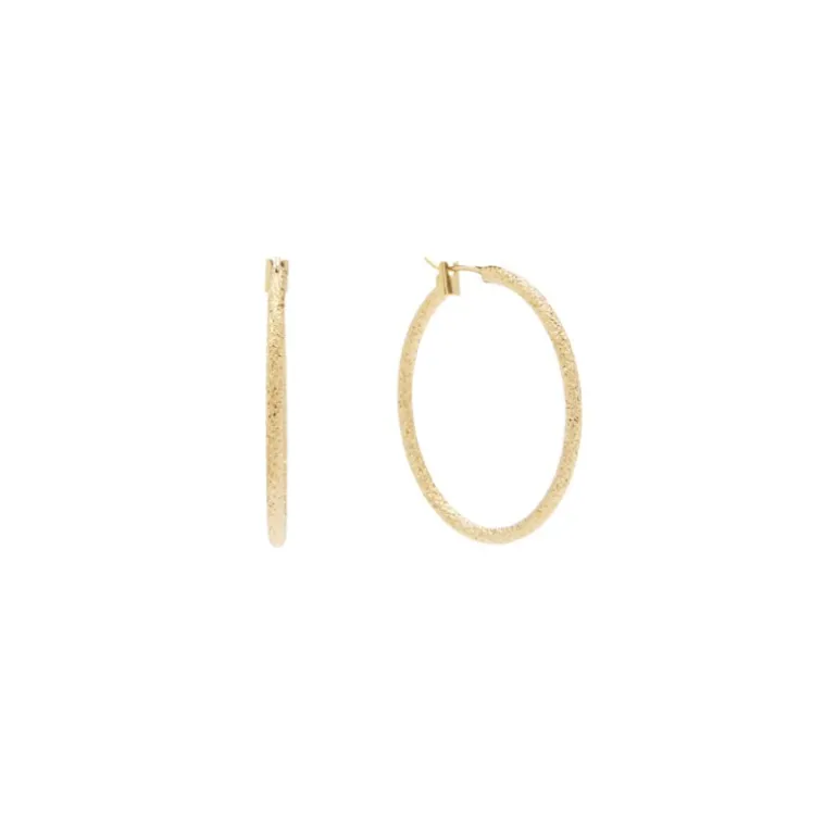Pico Sable Hoops G01007 FG, Goldplated fra Pico