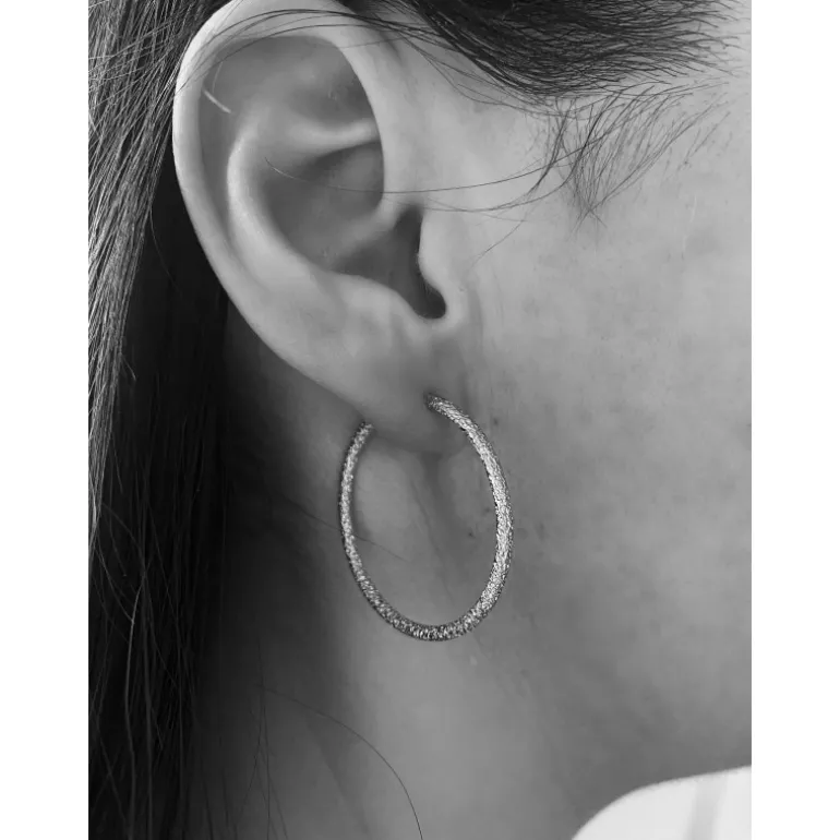 Pico Sable Hoops G01007 FG, Goldplated fra Pico