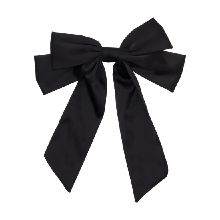 Pico ISABELLA BOW BARETTE - Sort sløjfe spænde SP127 Black fra Pico