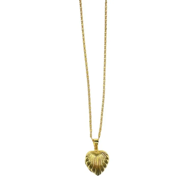 Pico Secret Love Petit Necklace - V02003 FG, Goldplated fra Pico