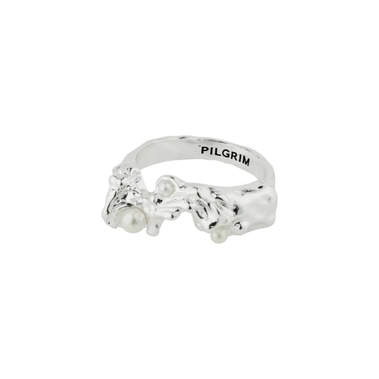 Pilgrim RAELYNN recycled ring 602416004 Sølvbelagt fra Pilgrim