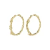 Pilgrim RAELYNN recycled hoops 602412013 Guldbelagt fra Pilgrim