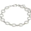 Pilgrim ROGUE Recycled Krystal Armbånd 672316002 Sølvbelagt fra Pilgrim