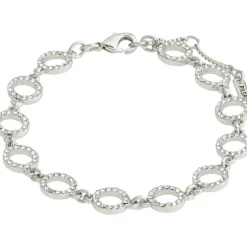 Pilgrim ROGUE Recycled Krystal Armbånd 672316002 Sølvbelagt fra Pilgrim