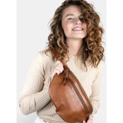 RE:DESIGNED Faust Urban - Brun bumbag 4875 Walnut fra RE:DESIGNED