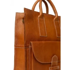 RE:DESIGNED Felicia - Skindtaske 6132 Burned Tan fra RE:DESIGNED