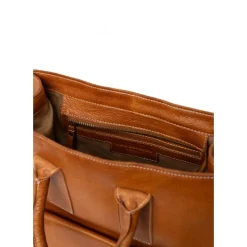 RE:DESIGNED Felicia - Skindtaske 6132 Burned Tan fra RE:DESIGNED