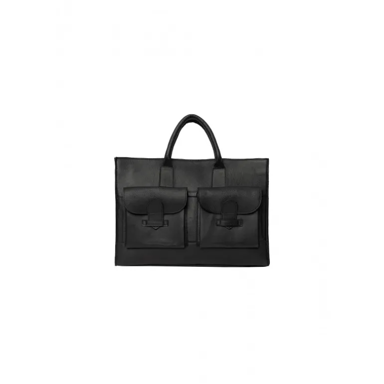 RE:DESIGNED Feline bag - Sort skindtaske 6133 Black fra RE:DESIGNED