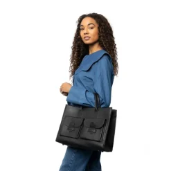 RE:DESIGNED Feline bag - Sort skindtaske 6133 Black fra RE:DESIGNED