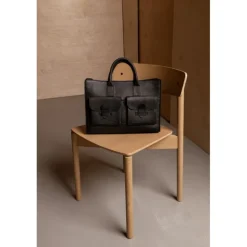 RE:DESIGNED Feline bag - Sort skindtaske 6133 Black fra RE:DESIGNED