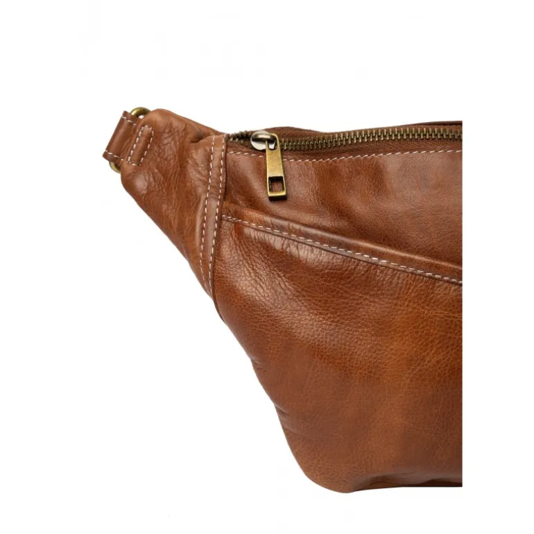 RE:DESIGNED Heddi Bumbag - Skindtaske 6313 Walnut fra RE:DESIGNED
