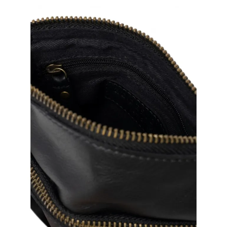 RE:DESIGNED Jara Small - Sort skind taske 6430 Black fra RE:DESIGNED