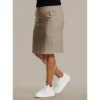 Sandgaard Copenhagen Bengaline skirt - Sandfarvet bengalin nederdel SG145 Sand fra SANDGAARD