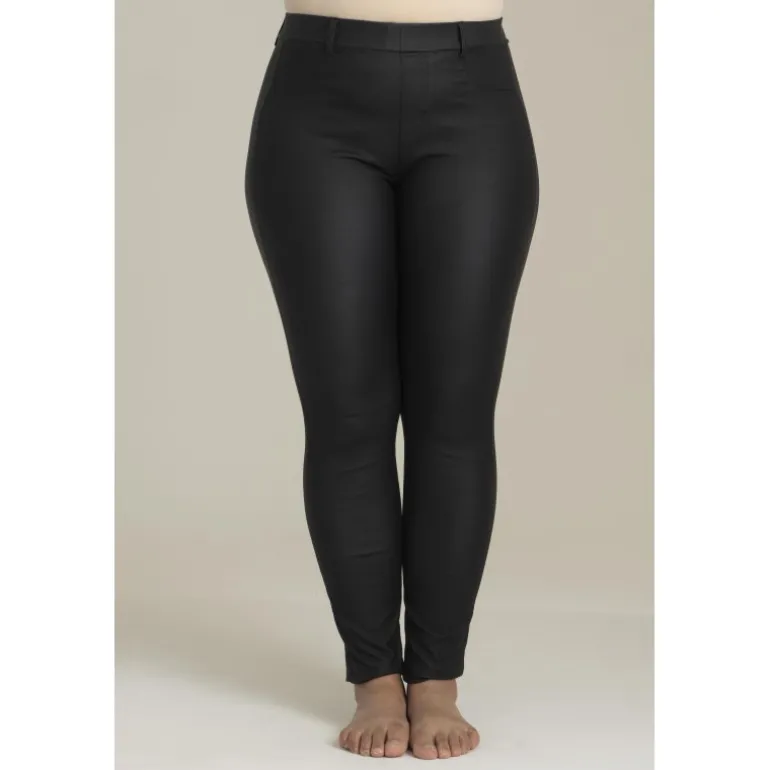 Sandgaard Dublin Coated Pants - Buks SG124 Black fra SANDGAARD