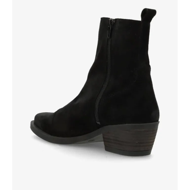 Shoedesign CALAMITY - Sort western støvle S232-1905 Suede Black fra Shoedesign Copenhagen