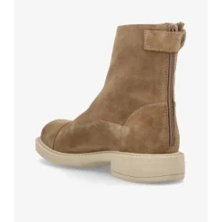 Shoedesign Copenhagen DAHLIA - Beige ruskindsstøvle S221-1006 Suede Taupe-beg fra Shoedesign Copenhagen