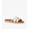Shoedesign Copenhagen LINDA - Guld sandal SD-43 Leather Gold fra Shoedesign Copenhagen
