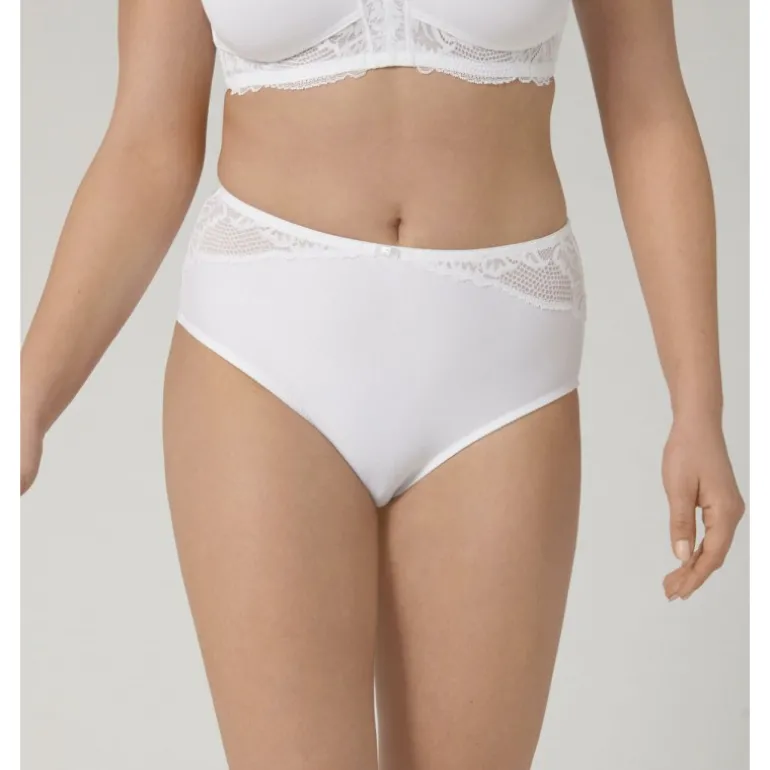 Triumph Modern Lace+Cotten Maxi - Trusse 10207493 White fra Triumph